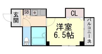 リベルテ六甲の間取り画像