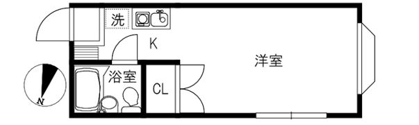 スペランツァ横山町の間取り画像