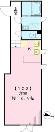 LAPiS COURT YOTSUYAの間取り画像