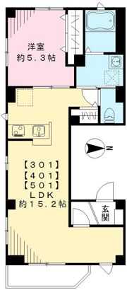 アトリエRJYの間取り画像