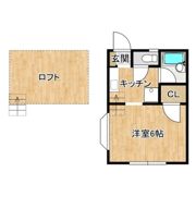 コーポサンライズの間取り画像