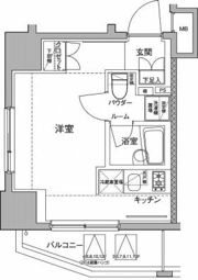 セジョリ北千住ノワールの間取り画像