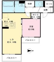 Maison de Lumiere（メゾン ド ルミエール）の間取り画像