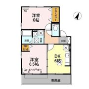 サザンパーク木表の間取り画像