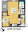 R-smart椥辻の間取り画像