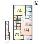 エトワール キリの間取り画像