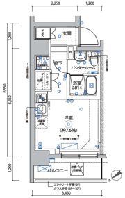 RELUXIA横濱反町の間取り画像