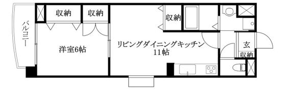 AXIS松前の間取り画像