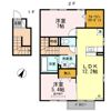 セジュール カーラの間取り画像