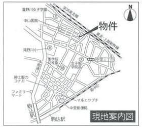 近くに施設あり