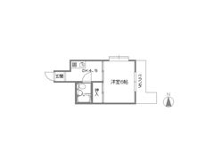 東洋プラザ蒲生の間取り画像