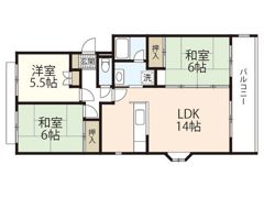 アネックス井口の間取り画像