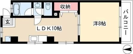 高見かえでビルの間取り画像