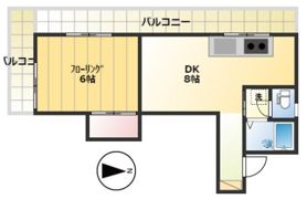 神谷コーポの間取り画像