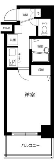 グランヴァン南烏山の間取り画像