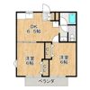 ドリームクレストIの間取り画像