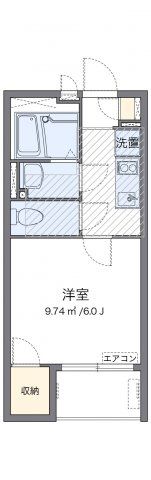 ミランダオカムラハイツ4の間取り画像