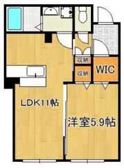 フレシール柳町の間取り画像
