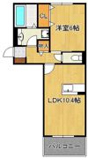 D-roomK＆Y 穴生の間取り画像