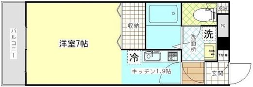シーザリオ・みらいの間取り画像