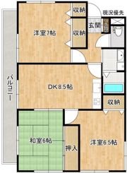 フローレンス北堀の間取り画像
