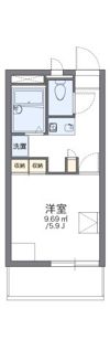 レオパレスNISHIGAIⅡの間取り画像