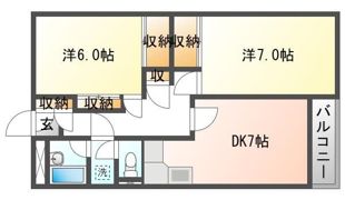 ボニータの間取り画像