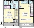 デザインコート上用賀の間取り画像
