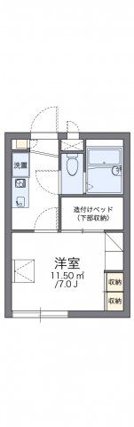 レオパレス植草の間取り画像