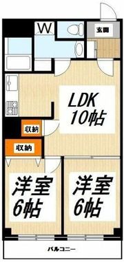 メゾンエル桜新町の間取り画像