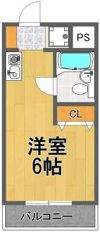 シャトーライフ弘明寺の間取り画像