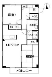 フォブールたまいの間取り画像