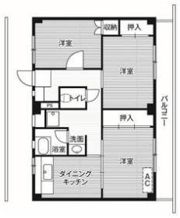 ビレッジハウス公郷2号棟の間取り画像