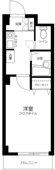 ロアール品川の間取り画像