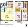 リースランド西市 D棟の間取り画像