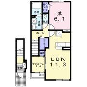 ラシュレRの間取り画像