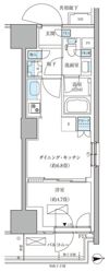 パークアクシス品川天王洲アイルの間取り画像