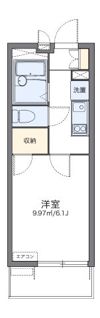レオパレスカーサ ドマーニの間取り画像