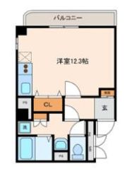 メイフェアハウス三田の間取り画像