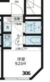 ジリオロッソ東新宿の間取り画像