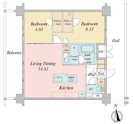 LiveCasa西台の間取り画像