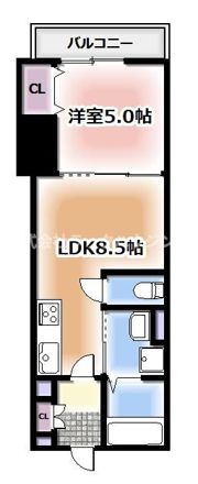 スリール明和Ⅱの間取り画像