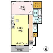 暁清館の間取り画像