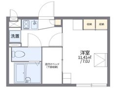 レオパレスタウンコートⅡの間取り画像