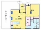 エスペロー平和台の間取り画像