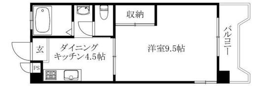 サウザンドリーフ南の間取り画像