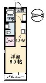 ブライト白砂の間取り画像