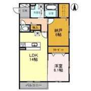 パレドール住吉の間取り画像