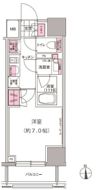 プレジリア東日本橋の間取り画像