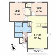 ・アソルティーの間取り画像